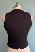 Black Vest by Heart of Haute