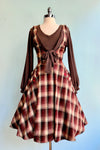 Brown Knit Vest by Heart of Haute