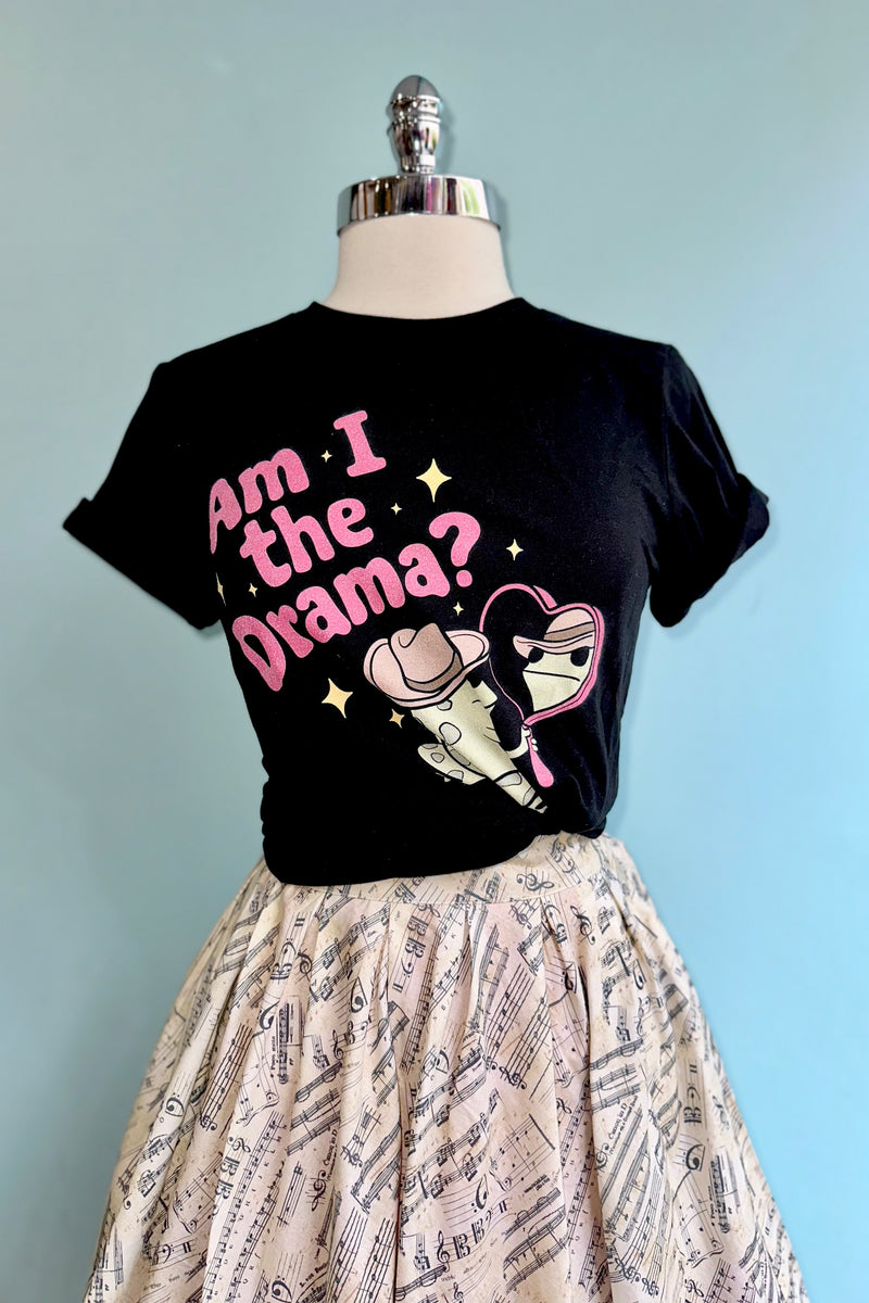 Music Notes Doris Skirt by Retrolicious