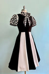 Striped Skirt Flare Dress by Voodoo Vixen