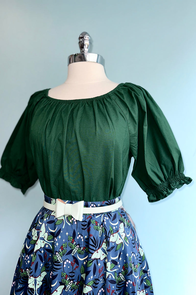 Ellie Top in Green by Collectif