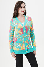 Insects and Florals Fiona Cardigan by Miss Lulo