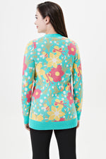 Insects and Florals Fiona Cardigan by Miss Lulo