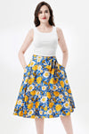 Daisies and Bees Clara Skirt by Miss Lulo