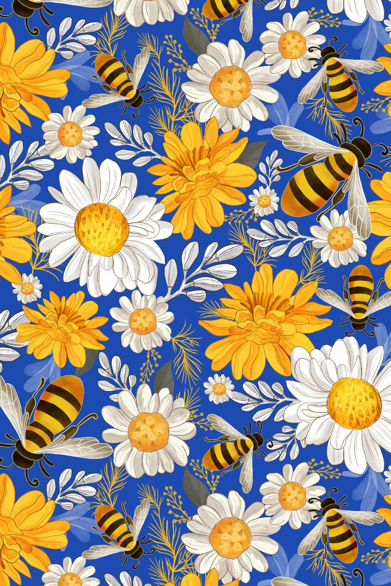 Daisies and Bees Clara Skirt by Miss Lulo