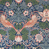 William Morris Strawberry Thief in Blue Tapestry Satchel Bag
