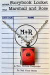 The Neverending Story Book Locket Necklace by Marshall and Rose