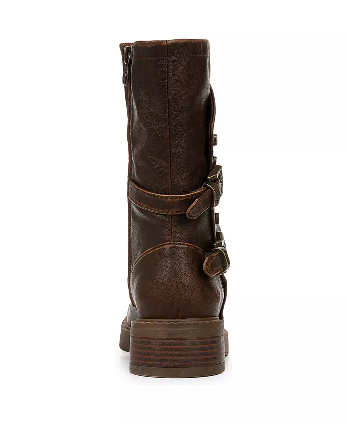 Venice Mid Calf Boots in Brown by Blowfish