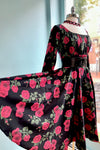 Mina Romantic Roses Dress by Banned