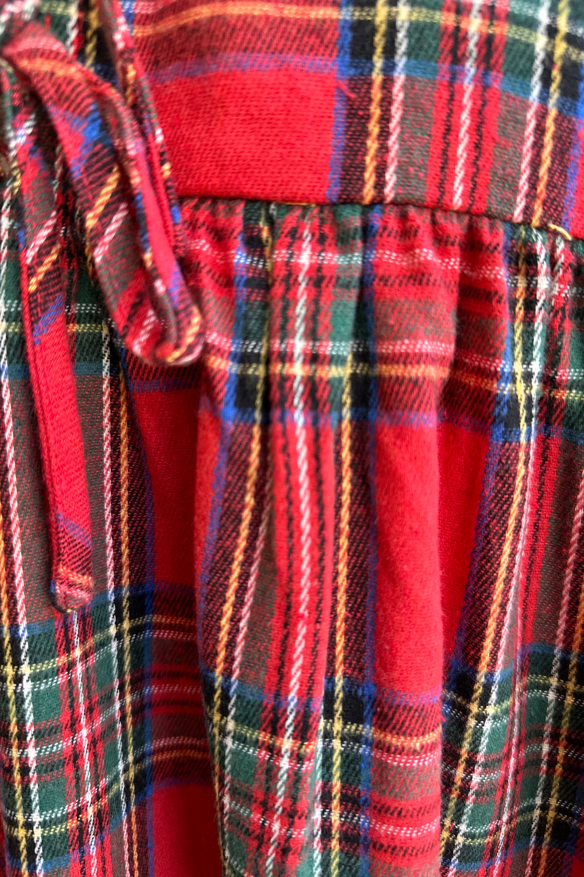 Red Plaid Flannel Mini Dress Red Plaid Flannel Mini Dress