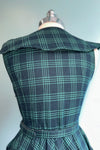 Green and Navy Plaid Dress by Voodoo Vixen