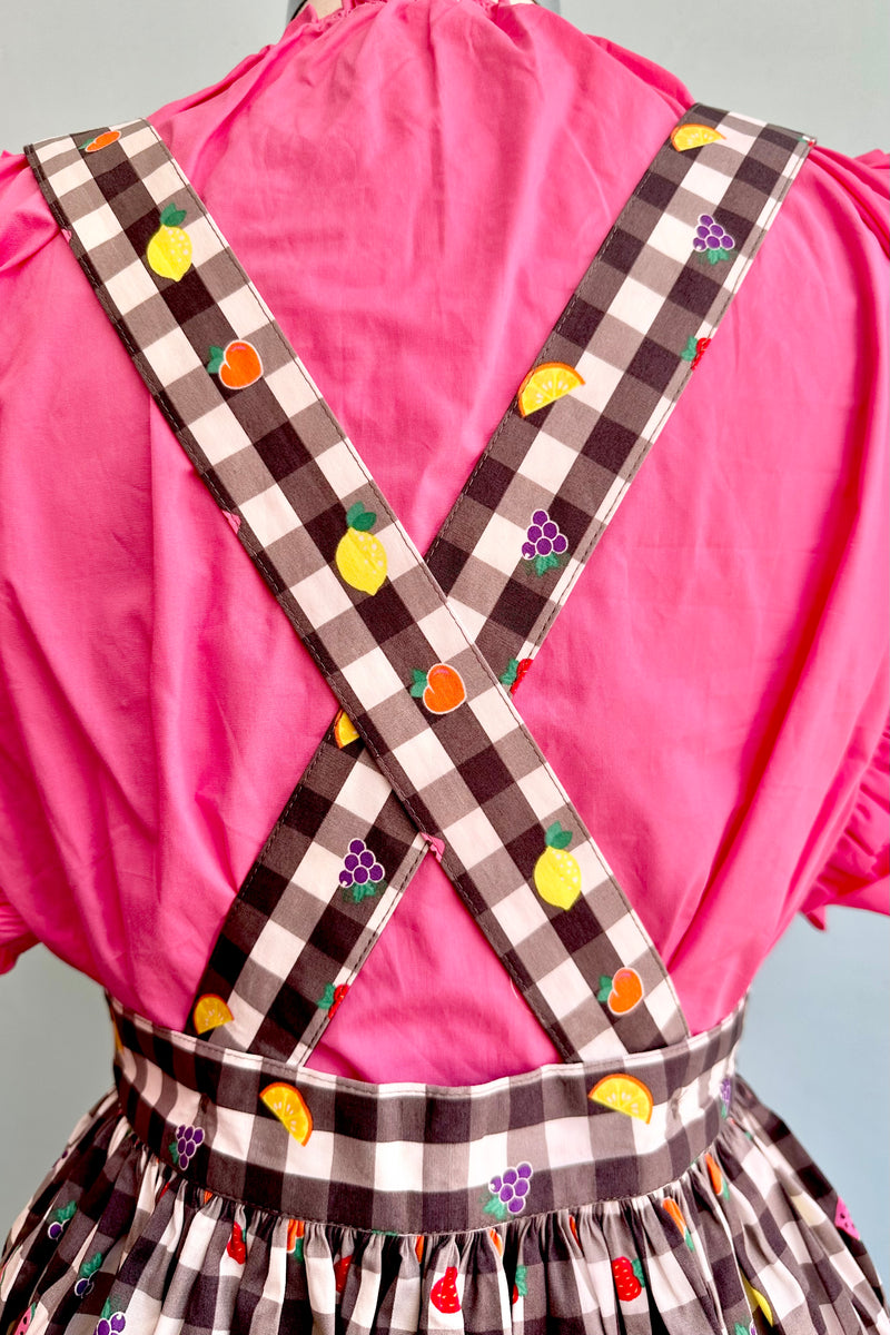 Fruity-Lou Pinafore Skirt by Hell Bunny
