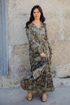 The Jacey Dress in Gray Quill