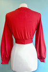 Rust Grace Full Sleeve Sweet Sweater by Heart of Haute
