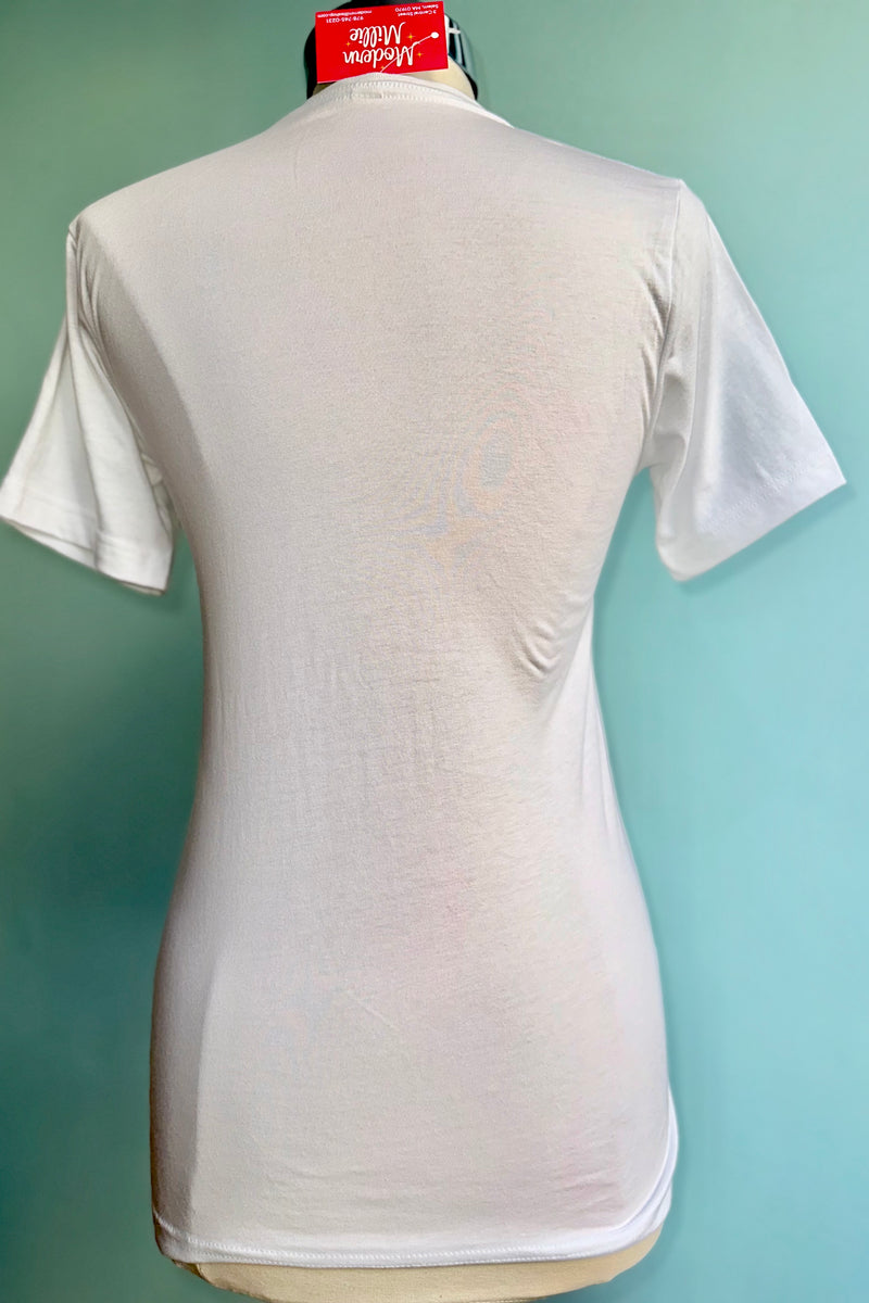 Serotonin Booster Cat T-Shirt in White