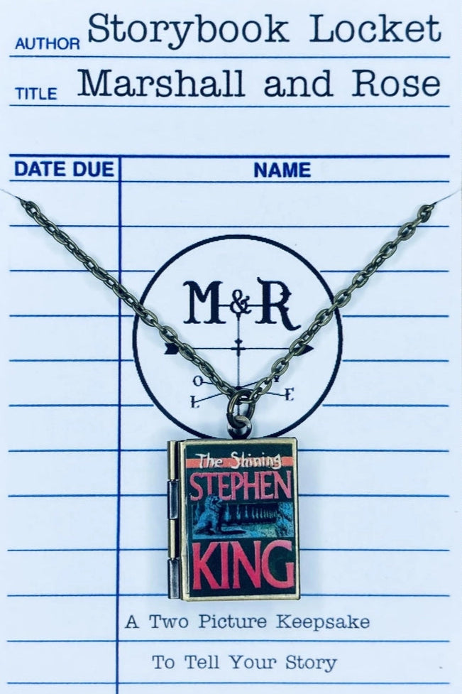 The Shining by Stephen King Necklace by Marshall and Rose