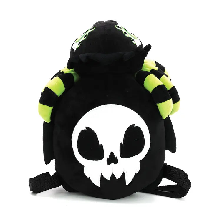 Glow in the Dark Spider Plush Backpack