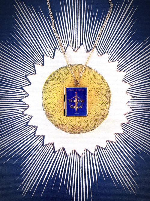 Throne of Glass Locket Necklace by Marshall and Rose