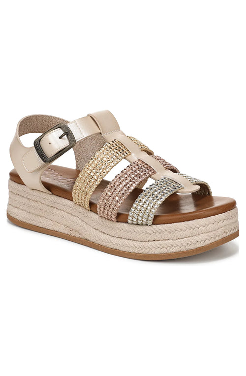 Madrid Sandals in Silver by Blowfish