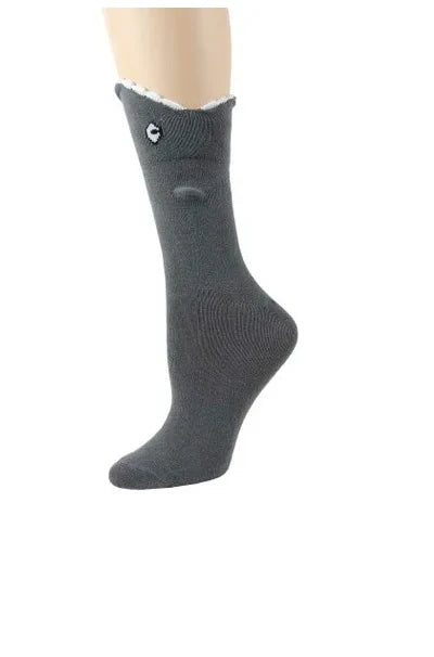 Shark 3D Women's Socks by Foot Traffic