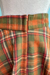 Autumn Plaid Flannel Circle Skirt by Heart of Haute