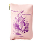 Pink Alice in Wonderland Pencil Case Pouch by Well Read Co.