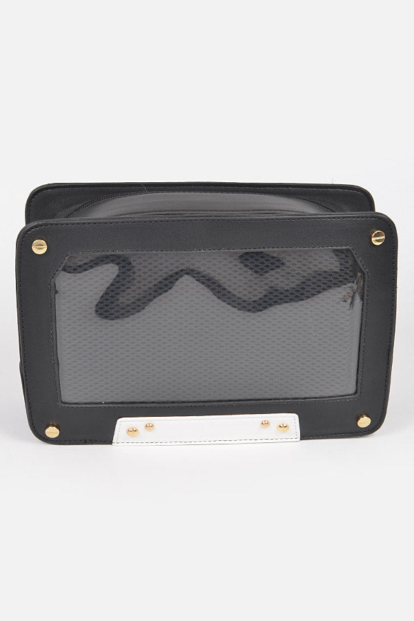 Cassette Tape Novelty Crossbody Bag