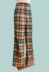 Blush Plaid Harriet Pants by Banned