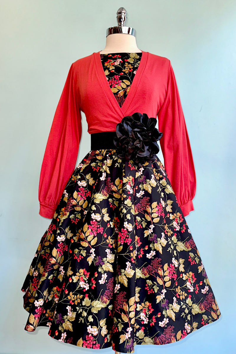 Edwina Autumn Dress by Hell Bunny