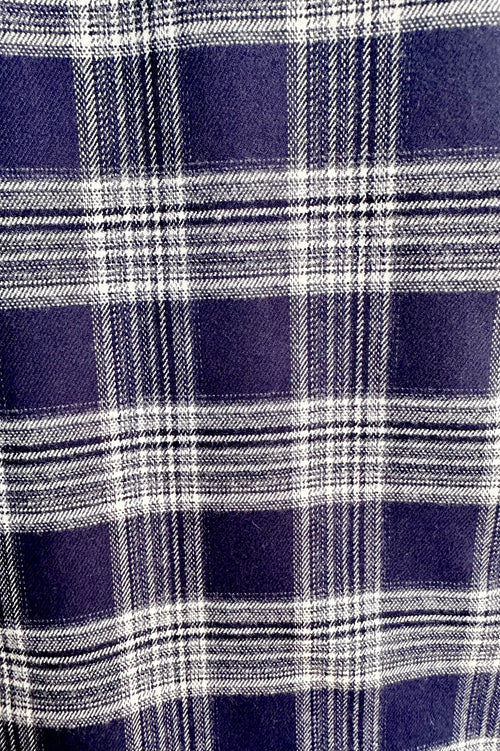 Jemima Tartan Blouse by Hearts & Roses London