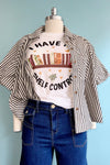 I Have No Shelf Control T-Shirt in White