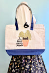 I Just Need Cats and Plants Canvas Zipper Tote Bag