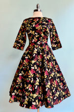 Edwina Autumn Dress by Hell Bunny