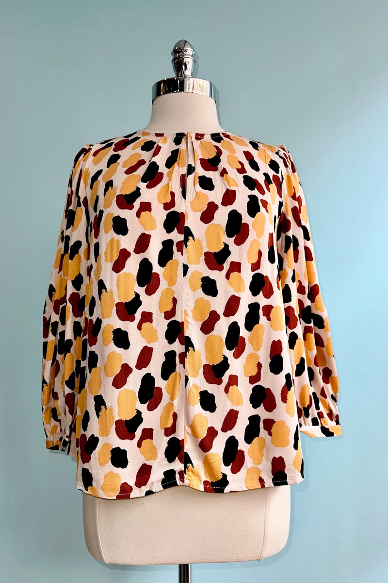 Abstract Dot Top in Neutrals by Compania Fantastica