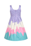 Kids Ice Cream Amanda Dress in Lavender by Dolly & Dotty