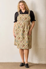 Tapestry Pinafore Skirt