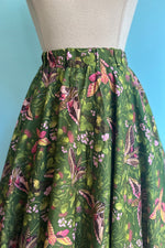 Hawkmoth and Thistle Midi Skirt by Morning Witch