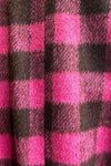 Pink Checkered Wrap Coat by Compania Fantastica