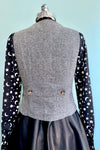 Selma Black and White Fitted Vest by Banned