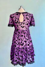 Raven Dress in Potion Purple by Wax Poetic