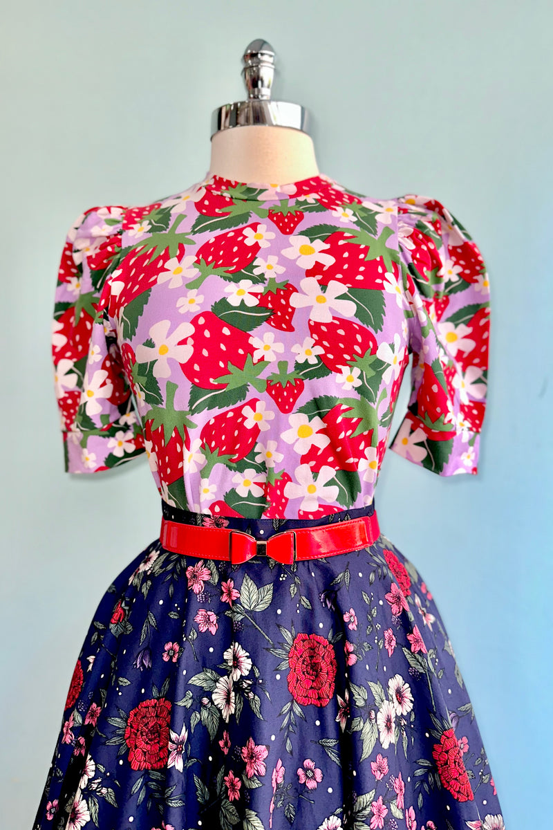 Puff Top in Berries by Nooworks