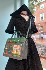 Black Tara Halloween Night Hooded Dress by Banned