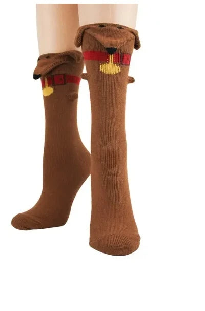 Dachshund 3D Women's Socks by Foot Traffic