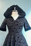Black Tara Halloween Night Hooded Dress by Banned