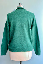 Pullover Scottie Dog Sweater in Green by Compania Fantastica