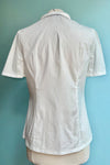 Rainbow Butterfly Collar Button Down Blouse