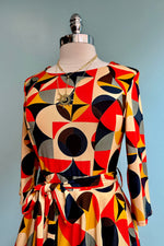 Mid Century Geometrics Aria Dress by Miss Lulo