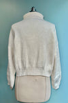 Honeybee Cropped Turtleneck Sweater in Ivory