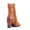 Tan Leather Glimpse Midi Boots by Chelsea Crew
