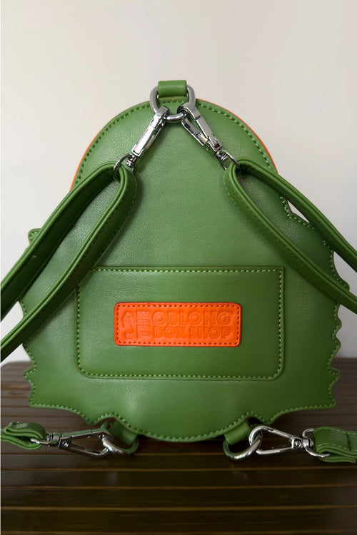 Swamp Creature Tiki Mug Convertible Backpack by The Oblong Box Shop